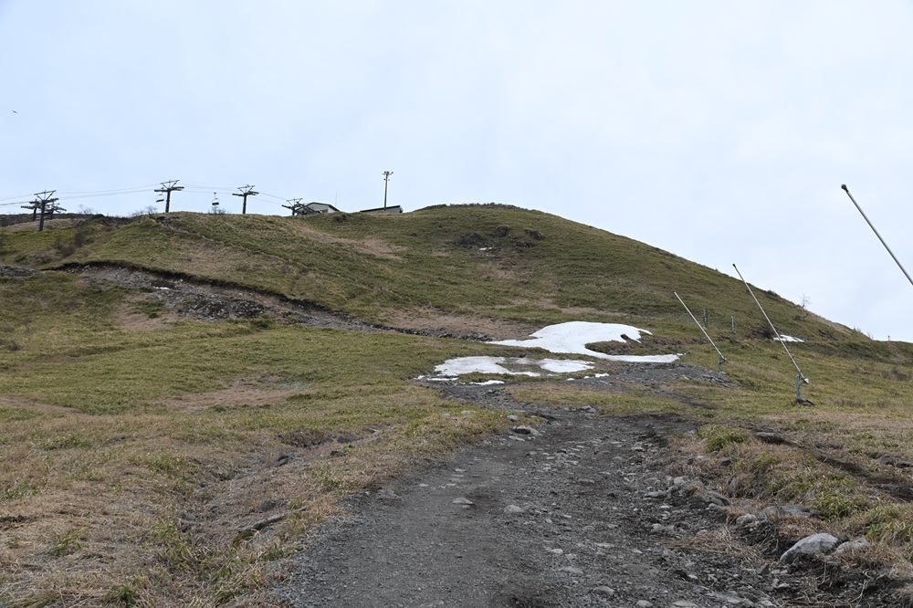 車山周辺の登山道の様子(2026.4/19）の画像