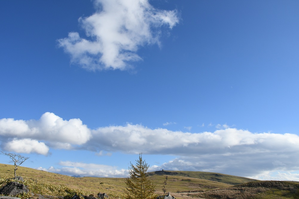 青空と開けた大地