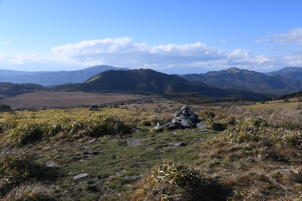 遠くの景色が見える場所