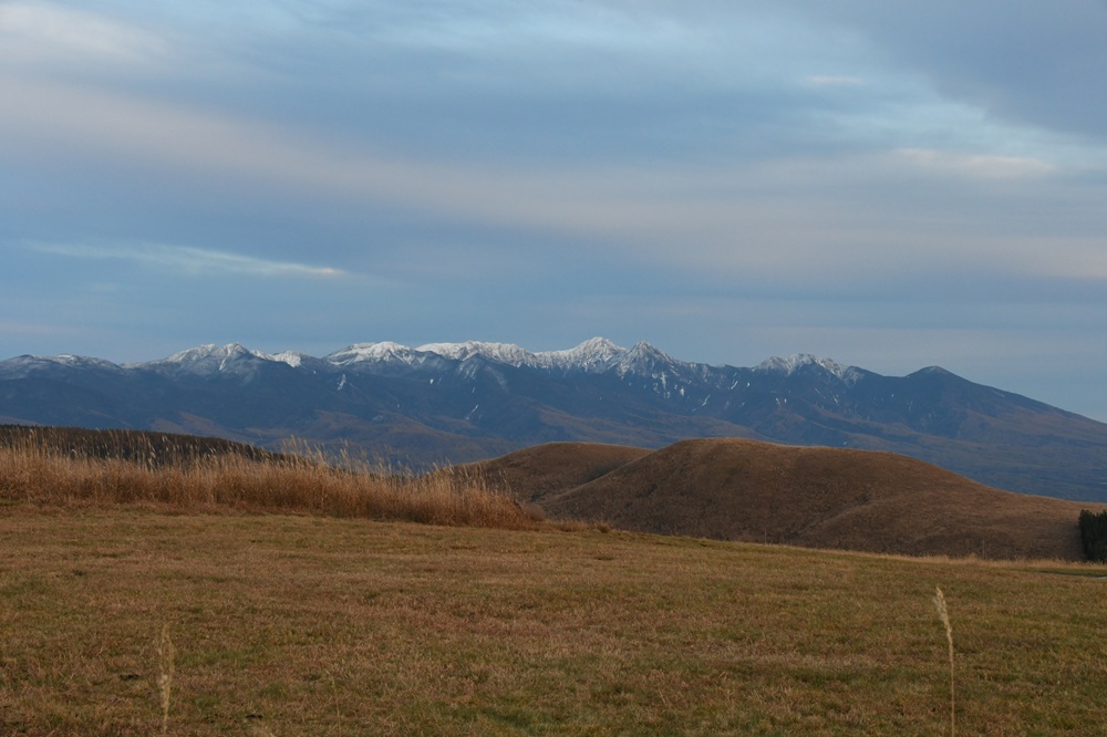 八ヶ岳の山並み