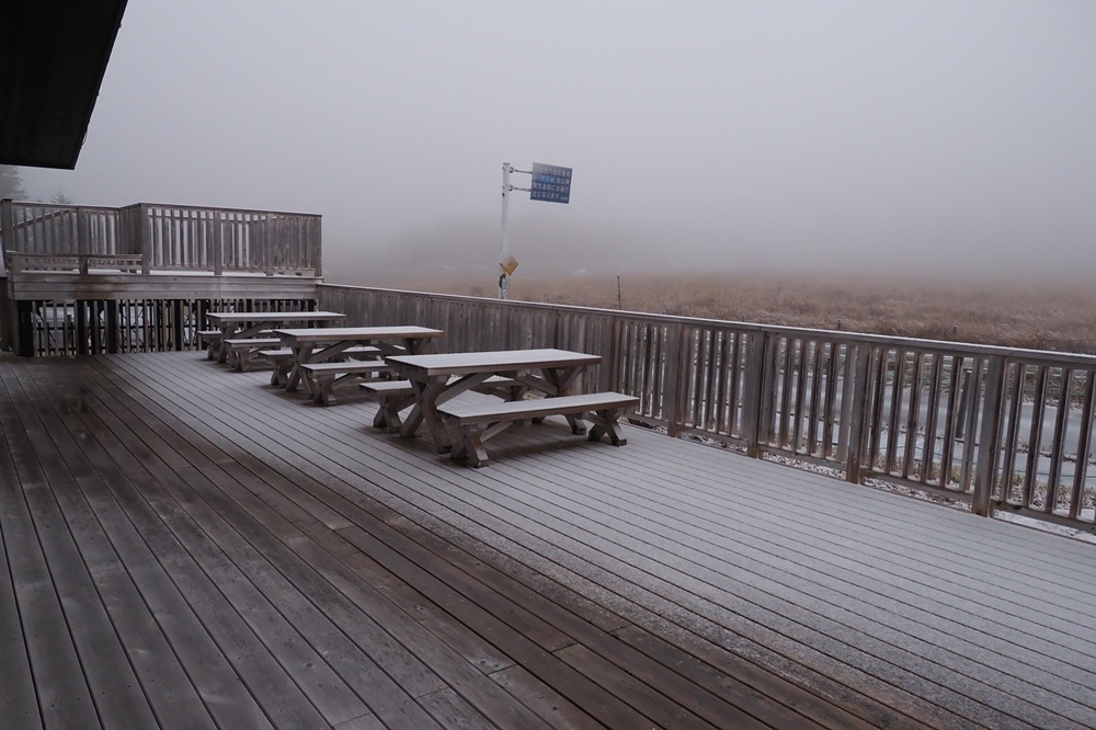 初雪です（2025年11月3日）の画像