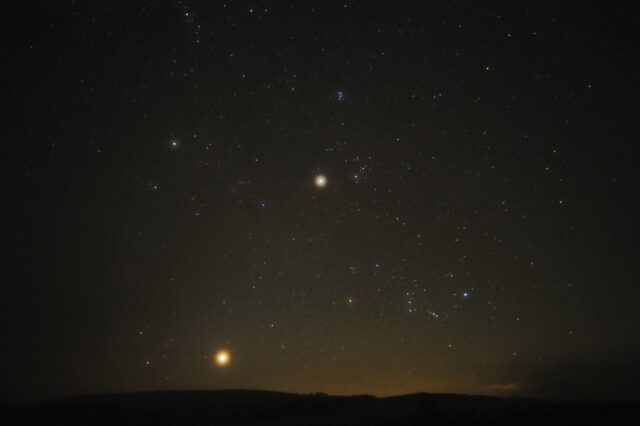 霧ヶ峰の夜空